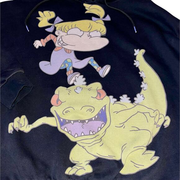 Dolls Kill x Rugrats Hoodie Oversized Graphic Kidcore Unisex - Picture 4 of 9